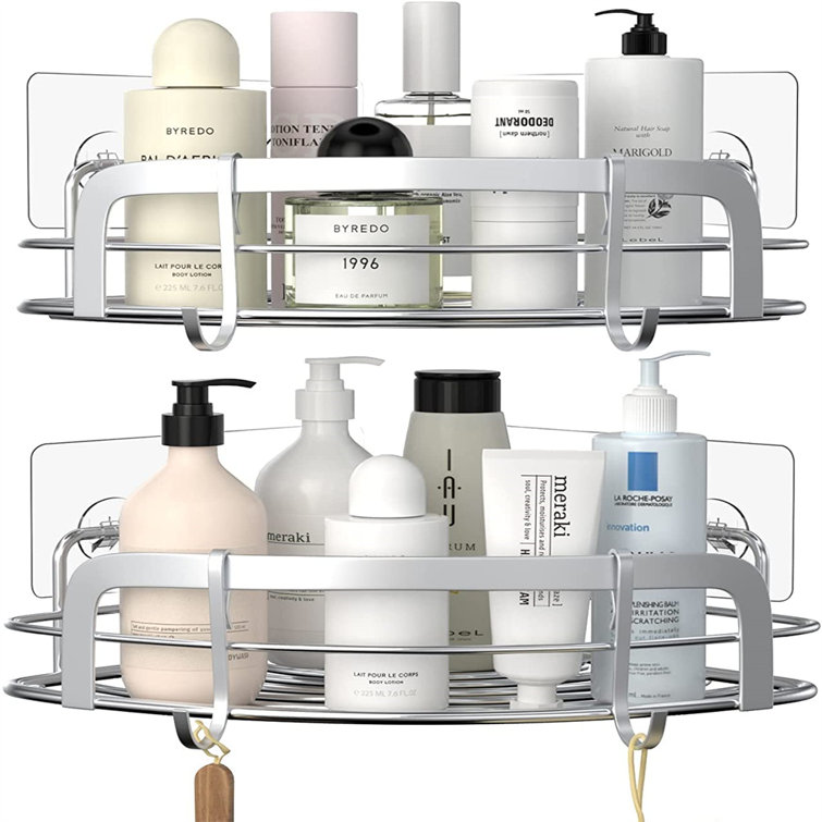 Shower corner hot sale storage shelves